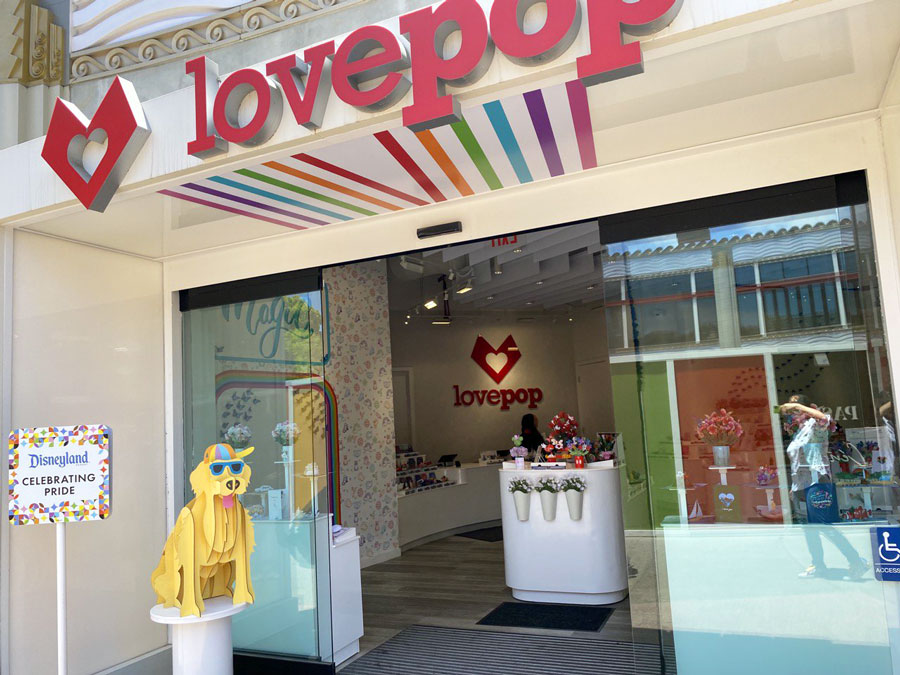 Lovepop Store at Downtown Disney District